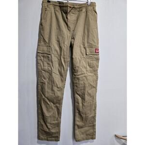 Levi’s Cargo Pants Youth Boys 16 Khaki Stretch Jogger Style NWT